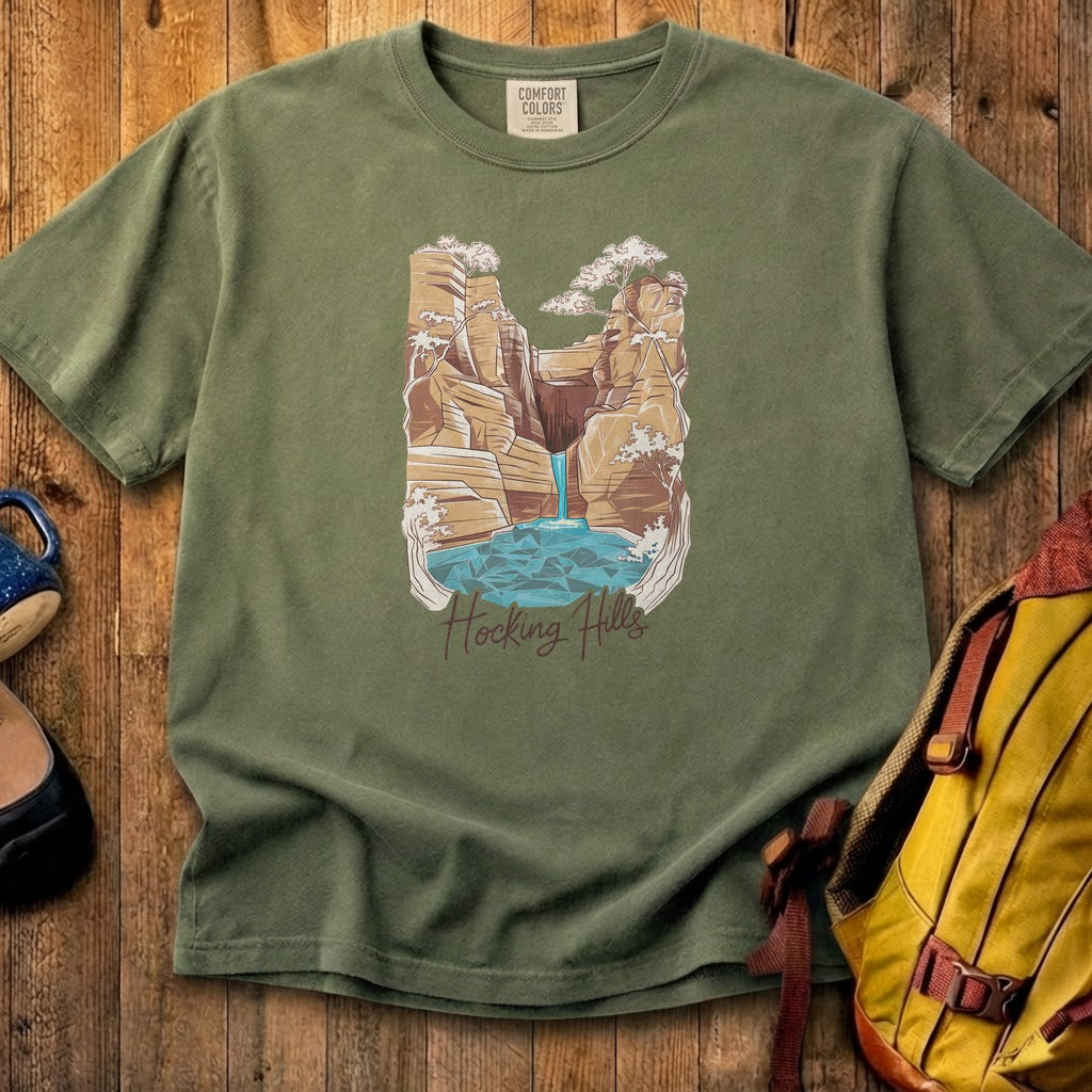 Hocking Hills State Park Cotton T-Shirt