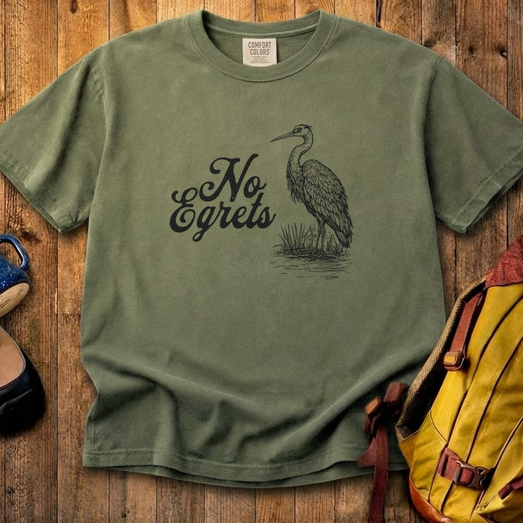 No Egrets Cotton T-Shirt