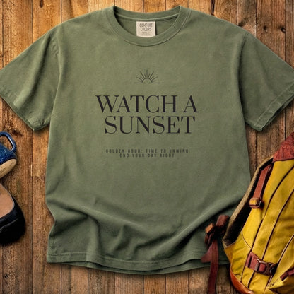 End Your Day Right Cotton T-Shirt