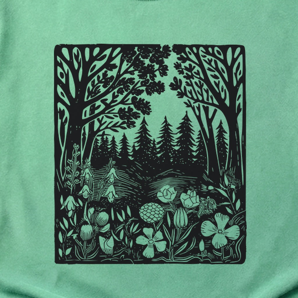 Forest Bloom Cotton T-Shirt
