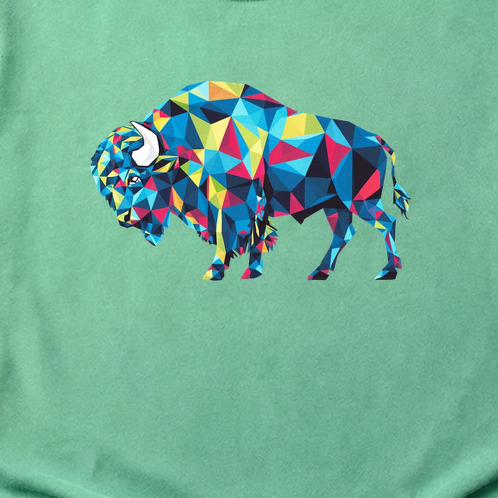 Buffalo Mosaic Cotton T-Shirt