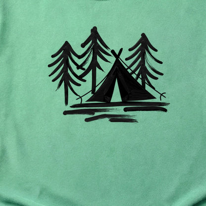 Painted Camp Cotton T-Shirt