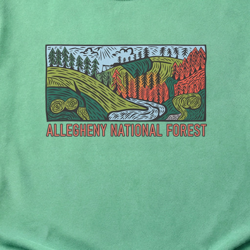 Allegheny National Forest Cotton T-Shirt