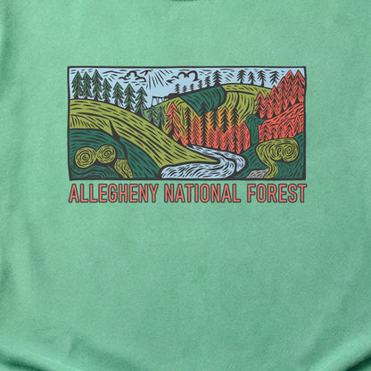 Allegheny National Forest Cotton T-Shirt