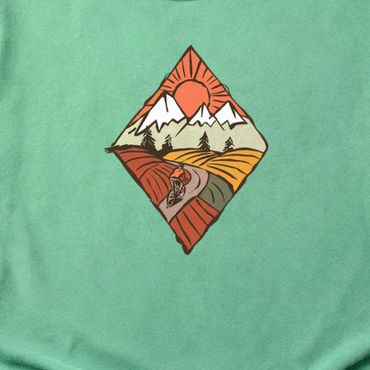 Pedal to the Peaks Cotton T-Shirt