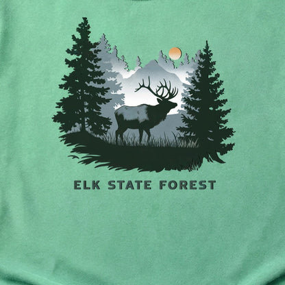 Elk State Forest Cotton T-Shirt