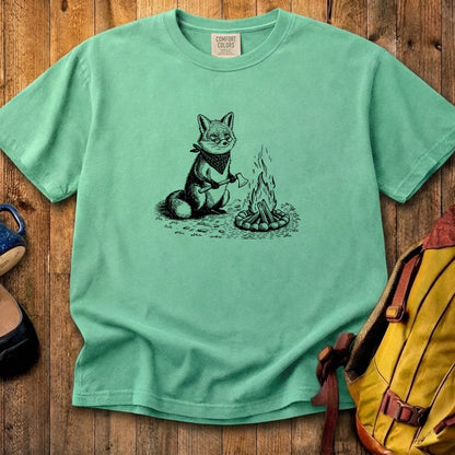 The Pyrofessor Fox Cotton T-Shirt