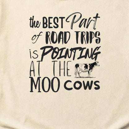 Moo Cows Road Trip Cotton T-Shirt