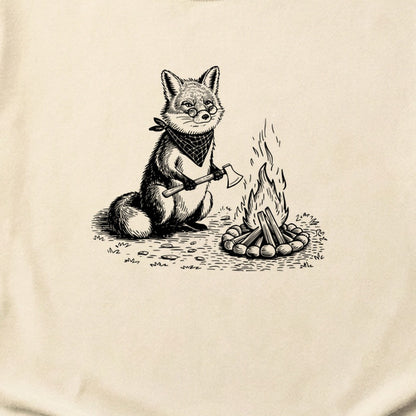 The Pyrofessor Fox Cotton T-Shirt