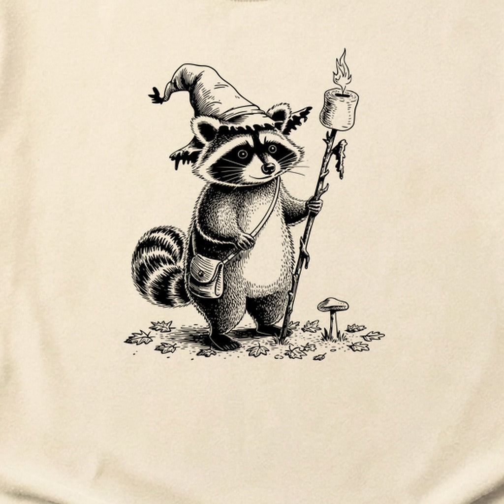The S'morecerer Raccoon Cotton T-Shirt
