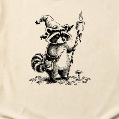The S'morecerer Raccoon Cotton T-Shirt