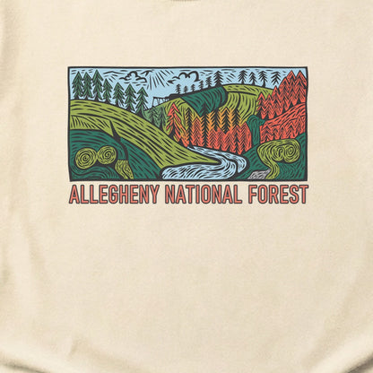 Allegheny National Forest Cotton T-Shirt