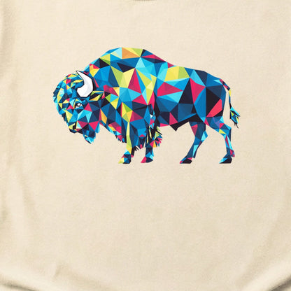 Buffalo Mosaic Cotton T-Shirt