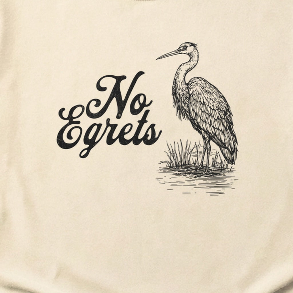No Egrets Cotton T-Shirt