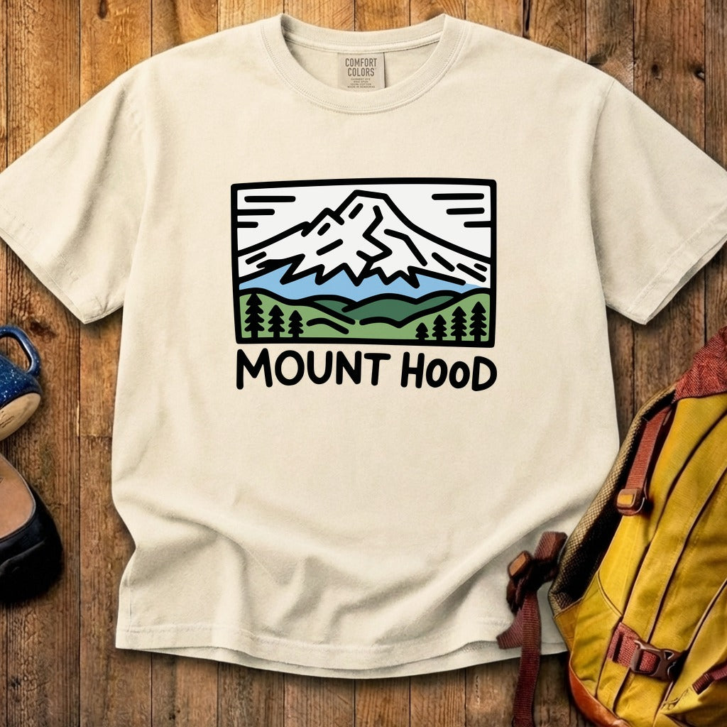 Mount Hood Cotton T-Shirt