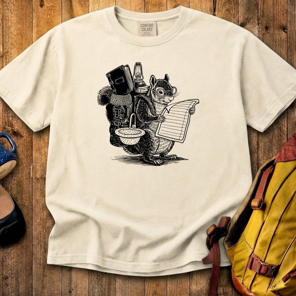 The Packademic Squirrel Cotton T-Shirt
