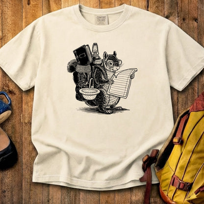 The Packademic Squirrel Cotton T-Shirt