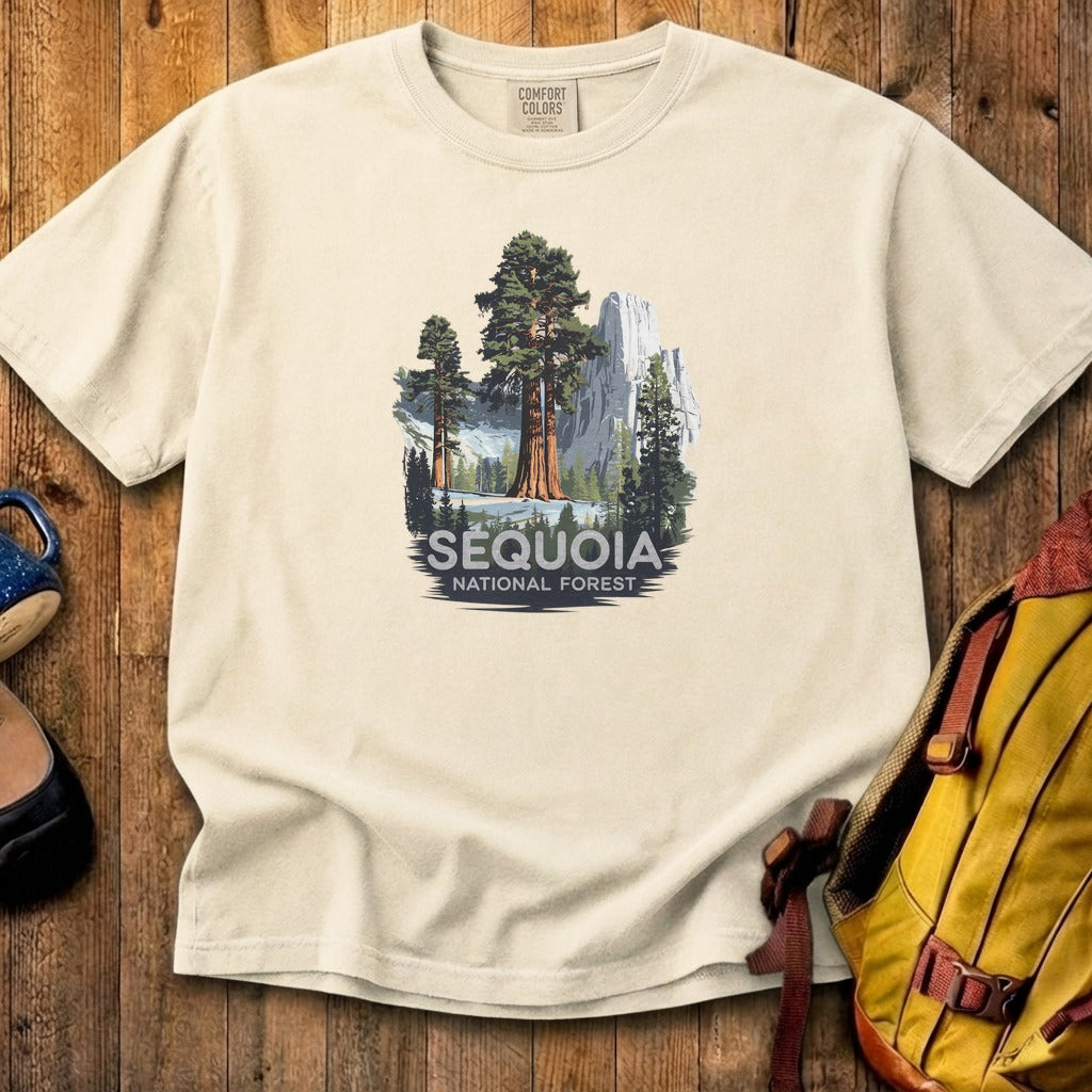 Sequoia National Forest Cotton T-Shirt