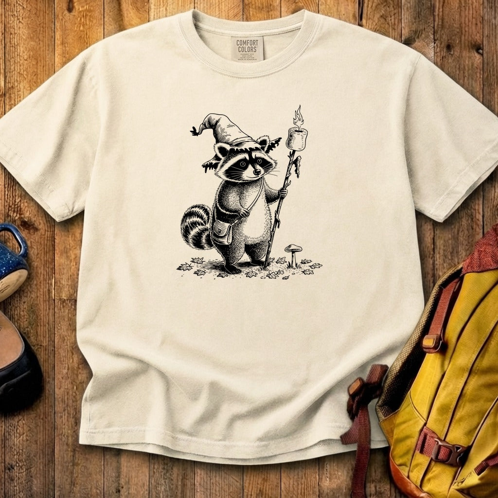The S'morecerer Raccoon Cotton T-Shirt
