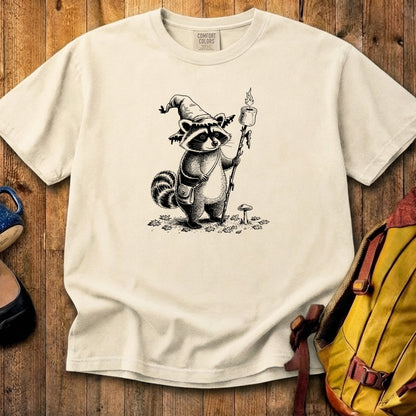 The S'morecerer Raccoon Cotton T-Shirt