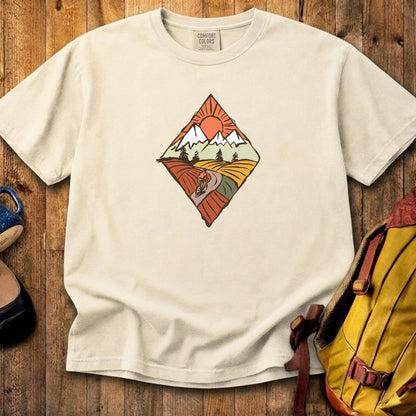 Pedal to the Peaks Cotton T-Shirt