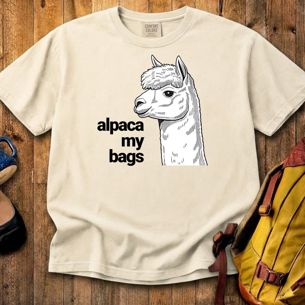 Alpaca My Bags Cotton T-Shirt