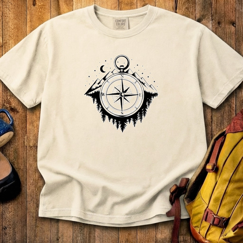 Navigate the Mountains Cotton T-Shirt