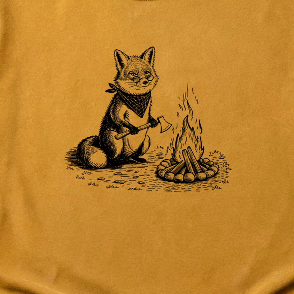 The Pyrofessor Fox Cotton T-Shirt