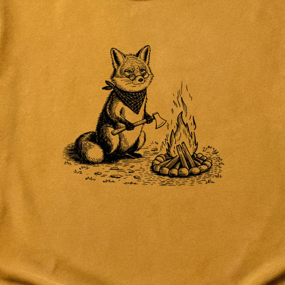 The Pyrofessor Fox Cotton T-Shirt