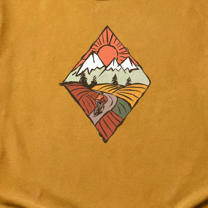 Pedal to the Peaks Cotton T-Shirt