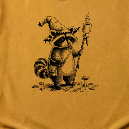 The S'morecerer Raccoon Cotton T-Shirt