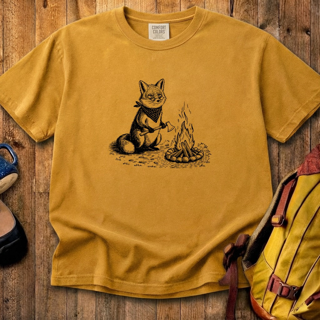 The Pyrofessor Fox Cotton T-Shirt