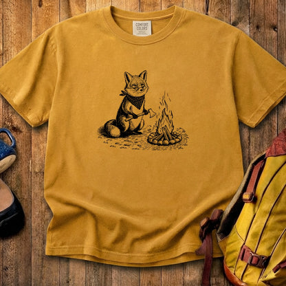 The Pyrofessor Fox Cotton T-Shirt