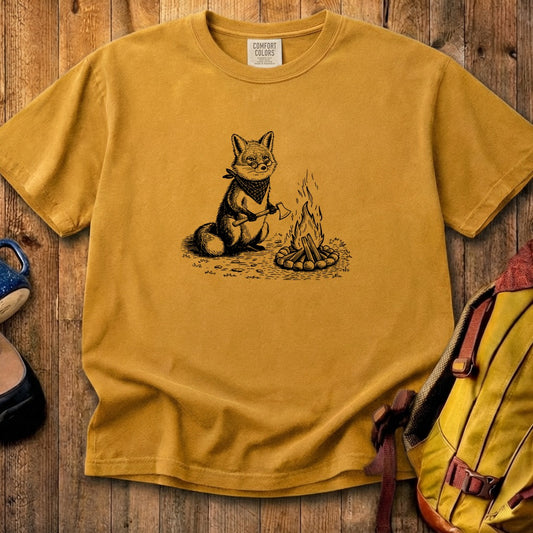 The Pyrofessor Fox Cotton T-Shirt