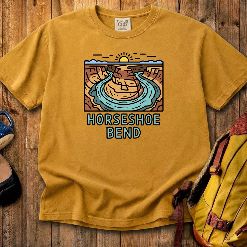 Horseshoe Bend Glen Canyon Cotton T-Shirt