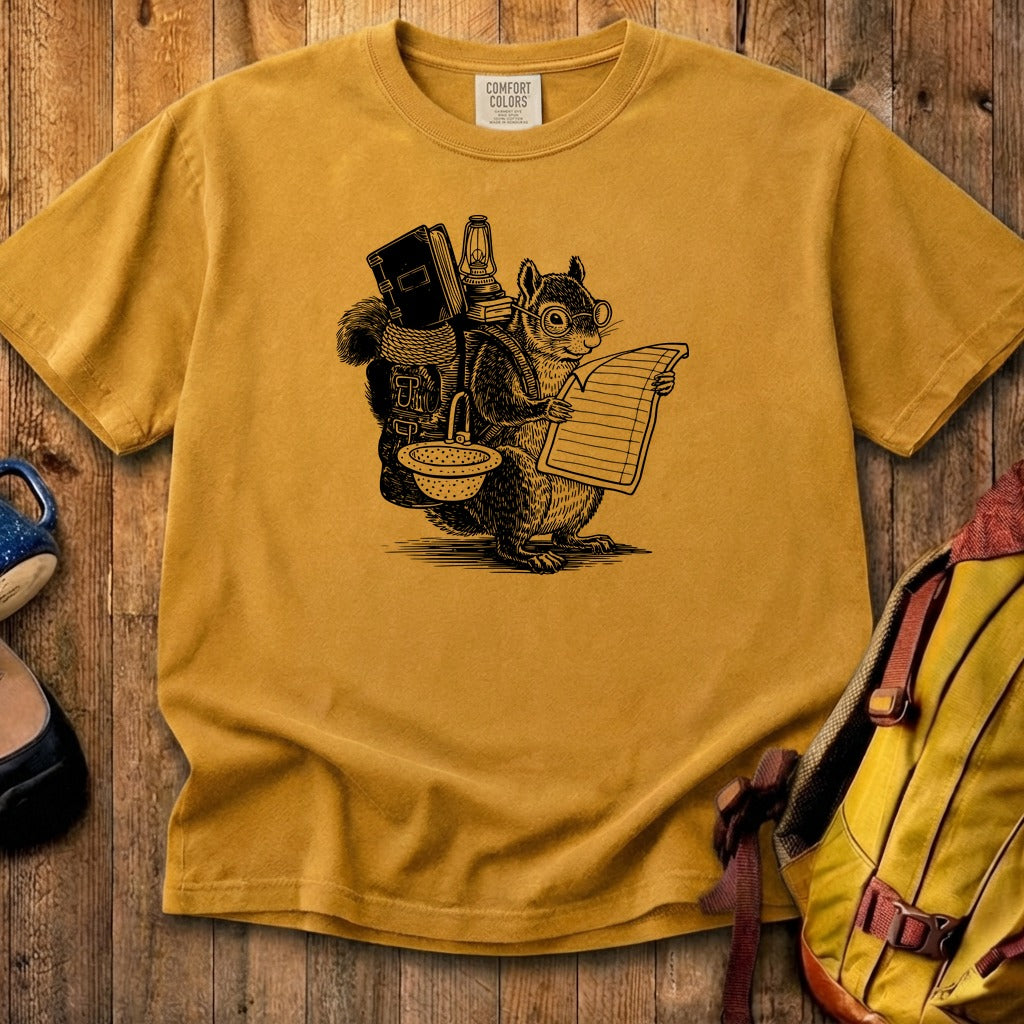 The Packademic Squirrel Cotton T-Shirt