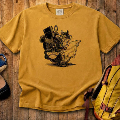The Packademic Squirrel Cotton T-Shirt