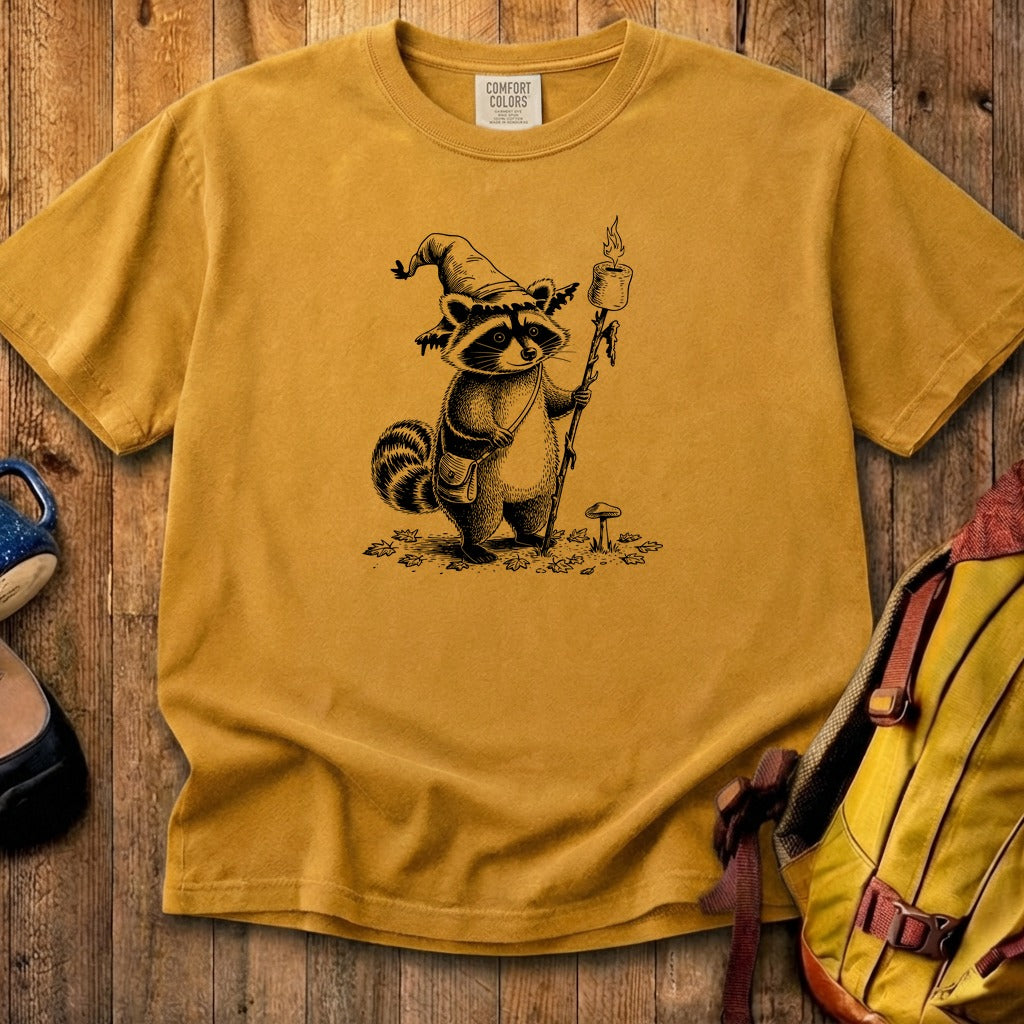 The S'morecerer Raccoon Cotton T-Shirt
