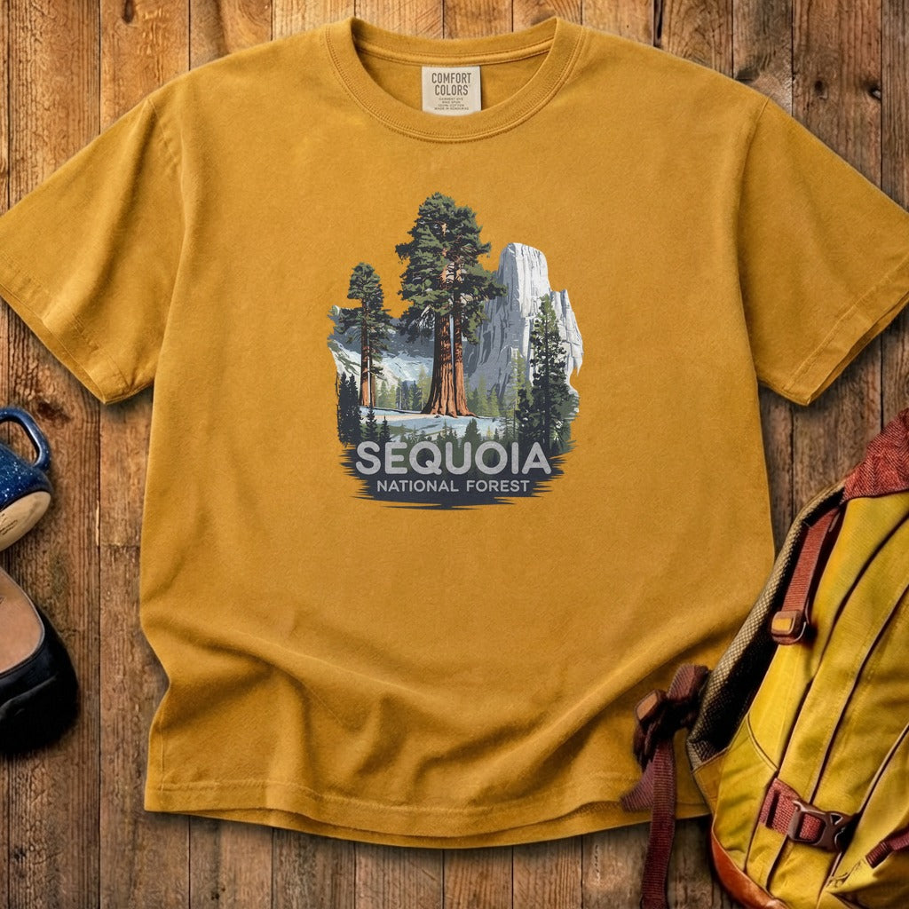 Sequoia National Forest Cotton T-Shirt