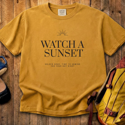 End Your Day Right Cotton T-Shirt