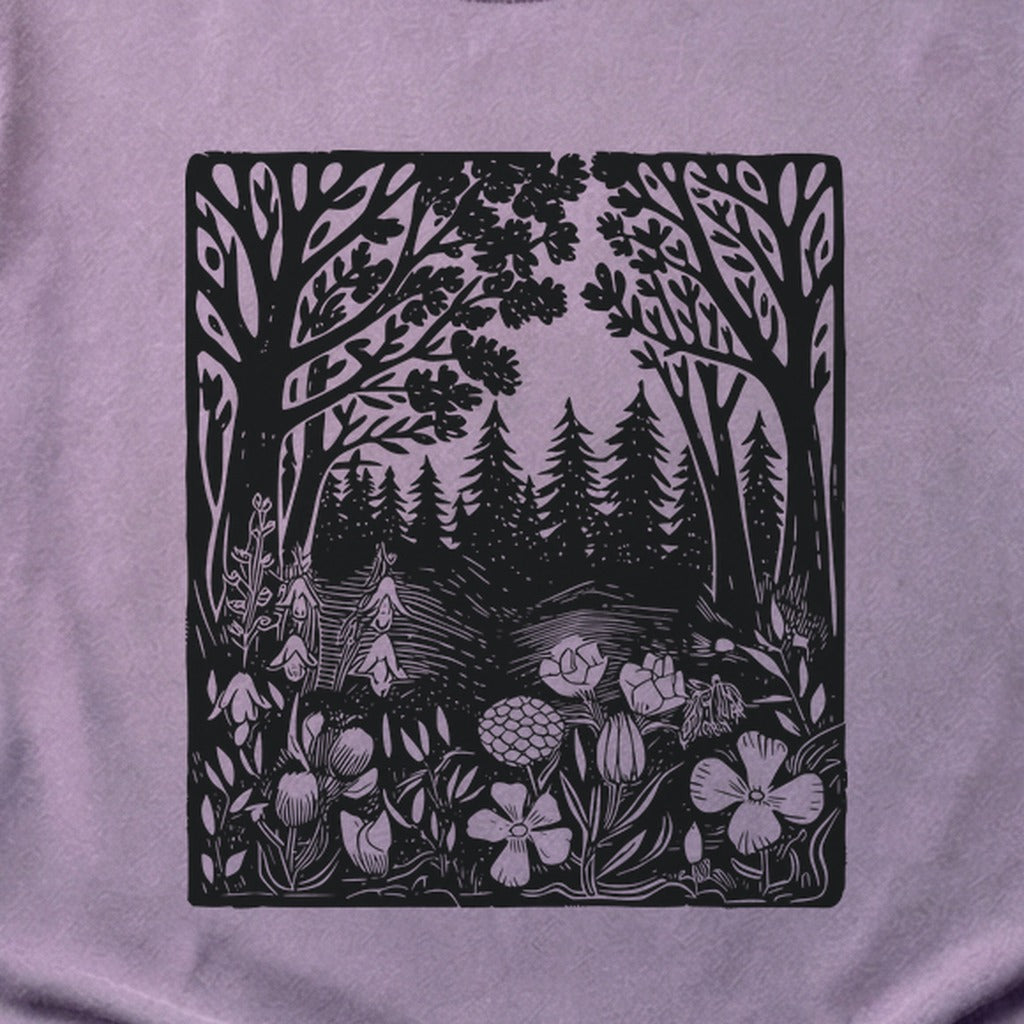 Forest Bloom Cotton T-Shirt