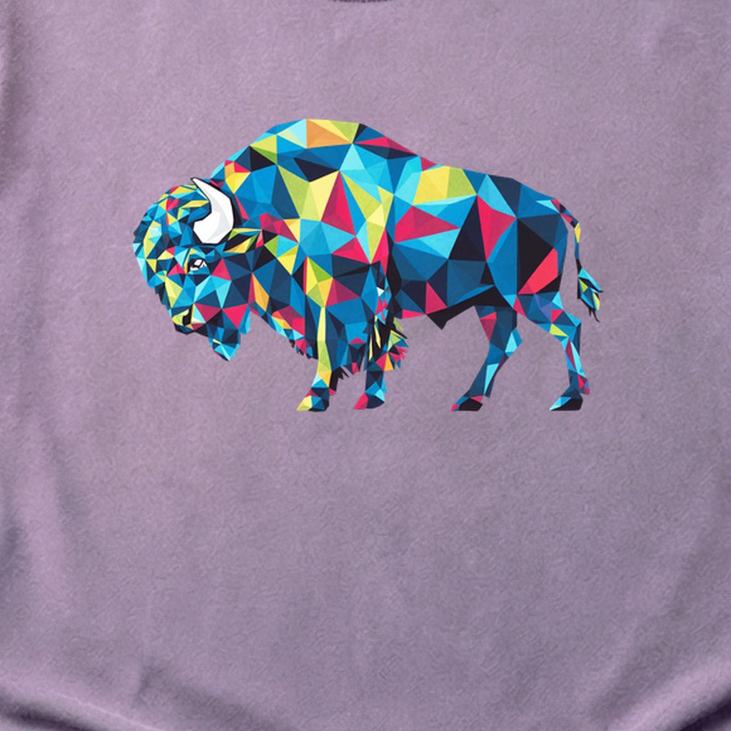 Buffalo Mosaic Cotton T-Shirt