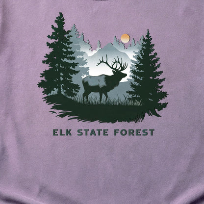 Elk State Forest Cotton T-Shirt