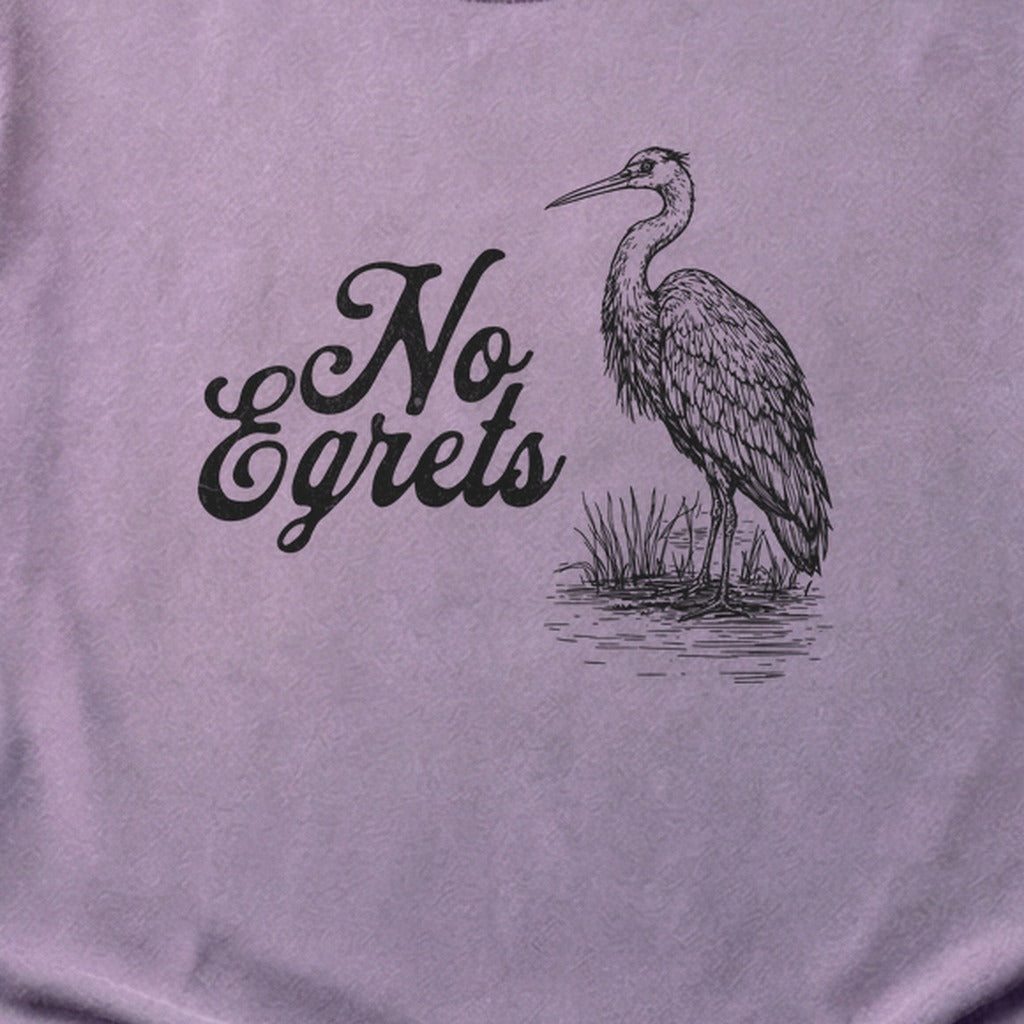 No Egrets Cotton T-Shirt