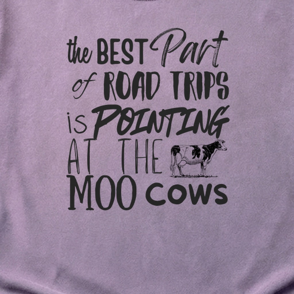 Moo Cows Road Trip Cotton T-Shirt