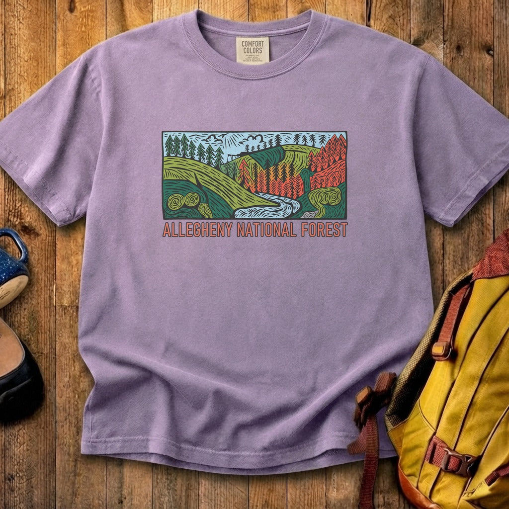 Allegheny National Forest Cotton T-Shirt