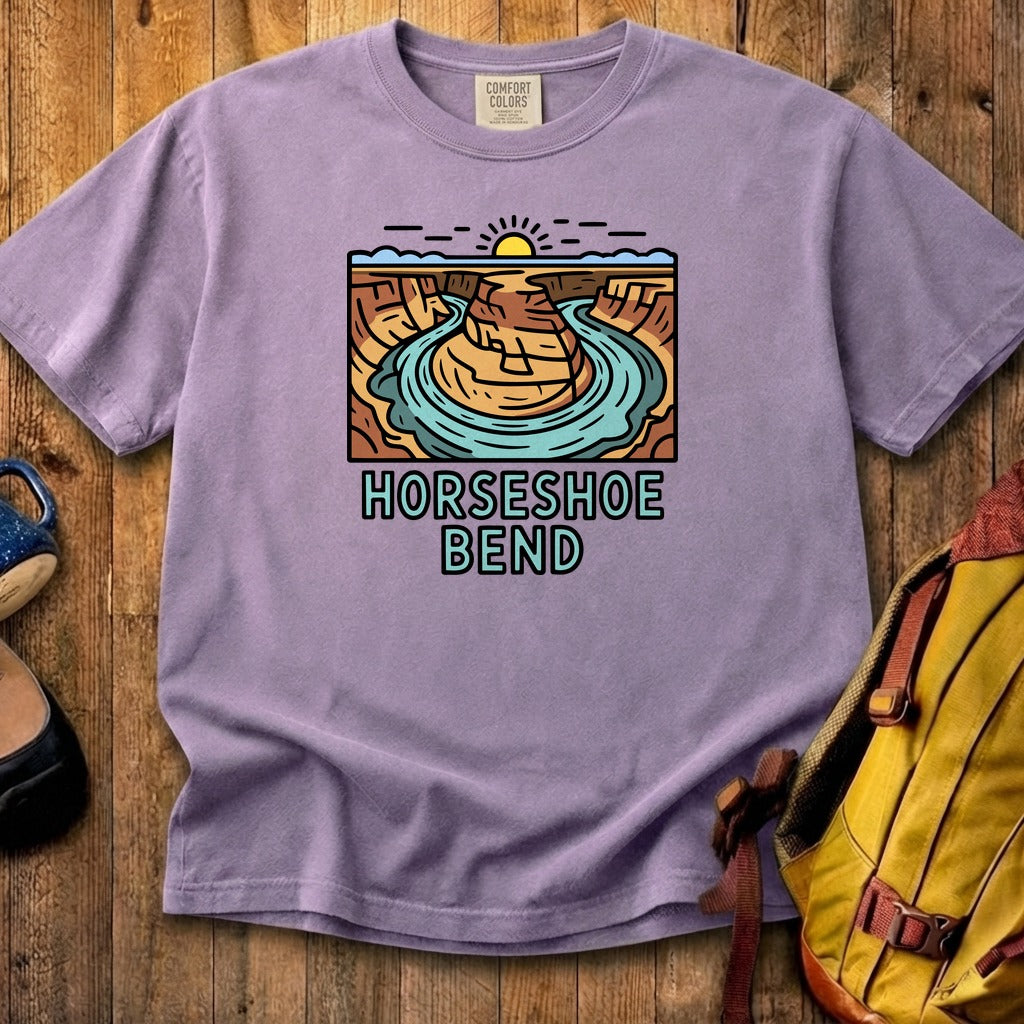 Horseshoe Bend Glen Canyon Cotton T-Shirt