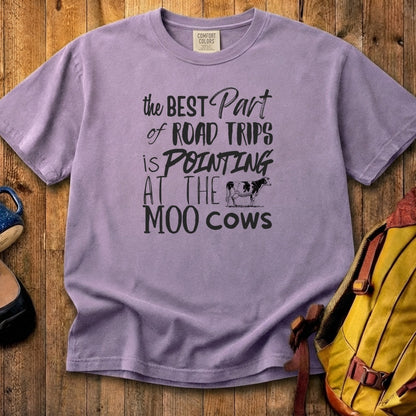 Moo Cows Road Trip Cotton T-Shirt