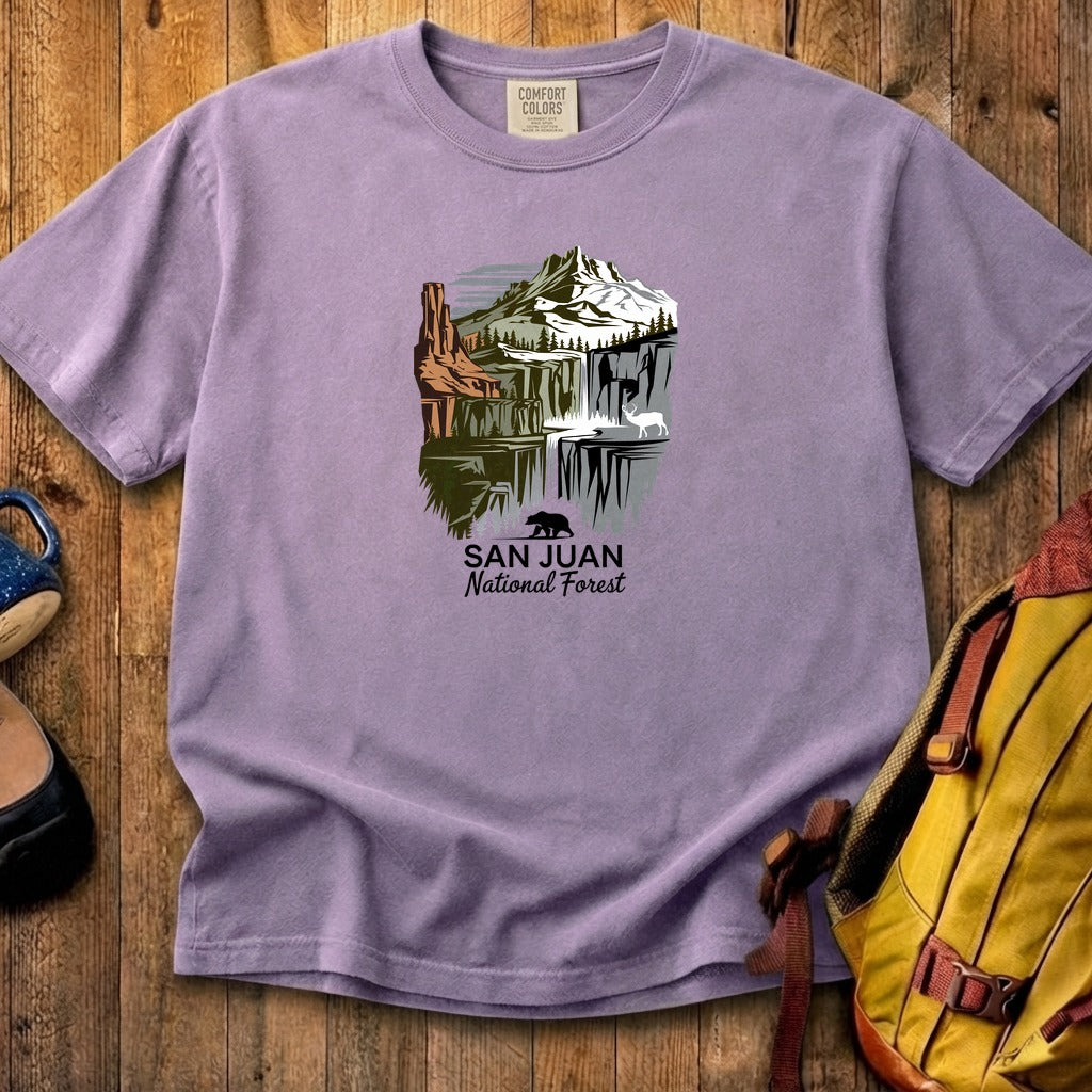 San Juan National Forest Cotton T-Shirt