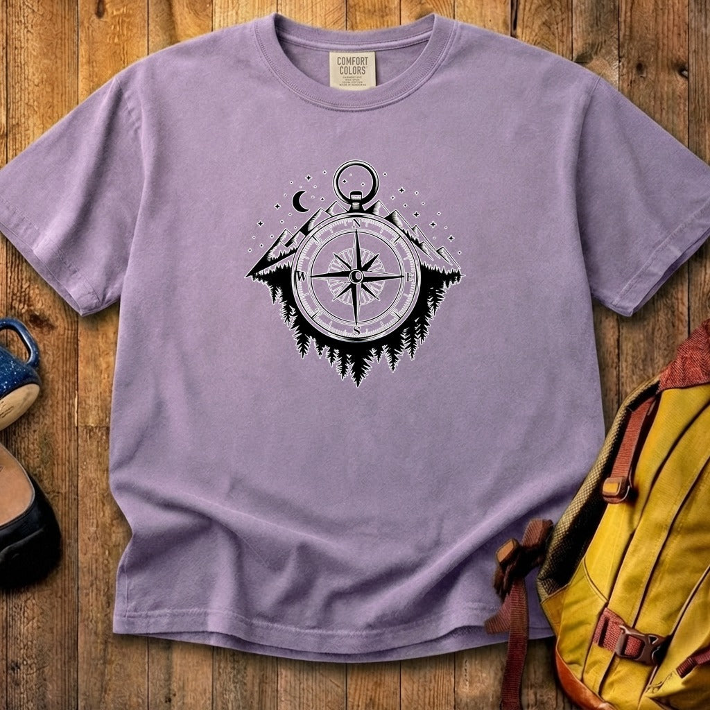 Navigate the Mountains Cotton T-Shirt